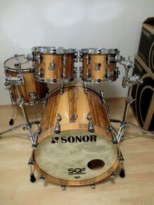 Prodám bicí Sonor SQ2, Maple, American walnut