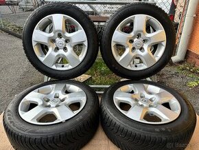 Zimní plechová sada 5x110 r16 Opel + pneu 205/55/16 TOP STAV