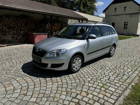 Škoda Fabia 2 facelift 1.6tdi combi klima malý nájezd původ