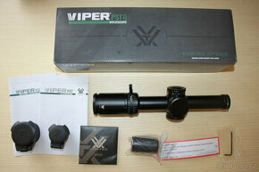 PUŠKOHLED VORTEX VIPER PST 1–6x24 + VORTEX ZOOM PÁKA