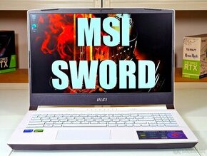 Herní notebook MSI SWORD | ZÁRUKA 24M | RTX 4050 | DDR 5