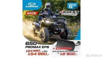 LINHAI ATV 650L PROMAX 4X4 EFI, T3B + RADLICE ZDARMA