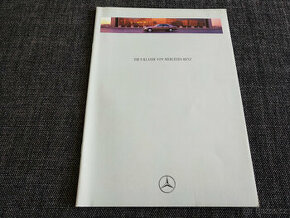 Prospekt Mercedes-Benz S W140 Mamut, 30 stran 1994