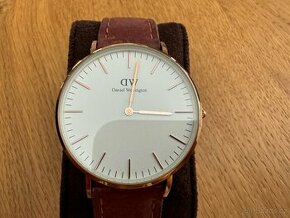 Daniel Wellington dámské hodinky zlaté