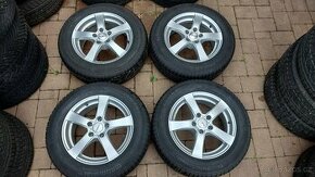 ALU zimní 16", ŠKODA, VW atd, rozteč 5x112mm, pneu 215/60/16