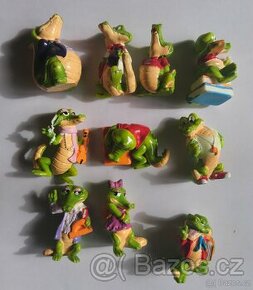 Kinder figurky - sada Krokodýli ve škole
