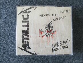 Prodám Metallica - Live shit and purge   / 3 x CD / 2 x DVD