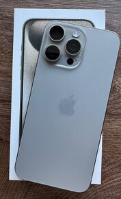 Apple iPhone 15 Pro Max, 256GB, přírodní titan