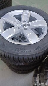 Sada alu kol originál VW Tiguan Corvara R17, 5x112, et38, 6