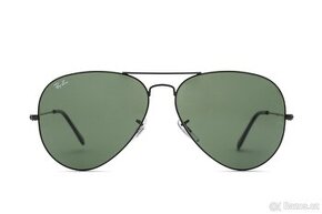 Sluneční brýle Ray Ban G-15 green, pouzdro, krabička,zánovní