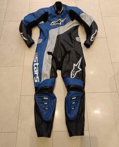 Alpinestars-Pánská kožená moto kombinéza,jednodíl