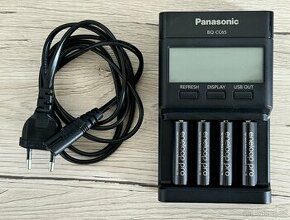 Panasonic ENELOOP PRO BQ-CC65 + 4ks ENELOOP PRO AA baterie