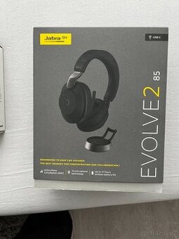 Jabra Evolve2 85 Stereo ANC BT Bezdrát MS Černá - 1