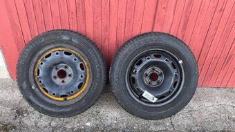 ZIMNÍ DISKY 5x100 R14 S PNEU 165/70 R14 2KS