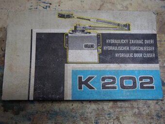 BRANO hydraulický zavírač dveří K202 - 1