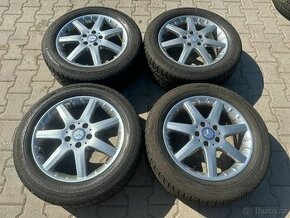 4x al kola 5x112 “17” + pneu zimní 225/55 R17C