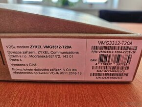 VDSL2 modem ZYXEL