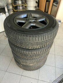 ALU kola16” 5x114,3 ET40 zimní pneu Hankook 215/70R16, 6,5mm