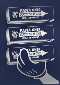 Pasta Oner - Success is the best Revenge - Dark Blue / modra - 1