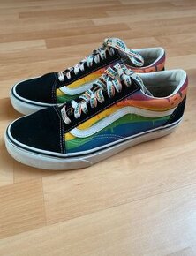 Tenisky Vans vel. 40 (6,5) Rainbow Drip - 1