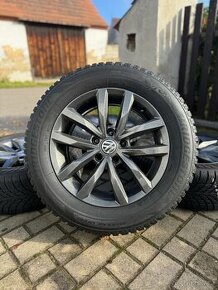 ORIGINÁL Alu Volkswagen Sepang R16, 5x112 - ZIMNÍ PNEU