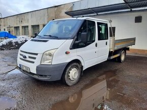 Ford Transit 350, 2.2TDCI, valník , DPH, 2013, 6 mist