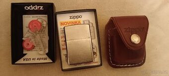 Zapalovač Zippo +Kožený obal