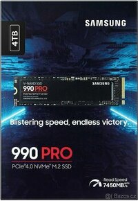 Samsung SSD 990 PRO, M.2-4TB -Nový