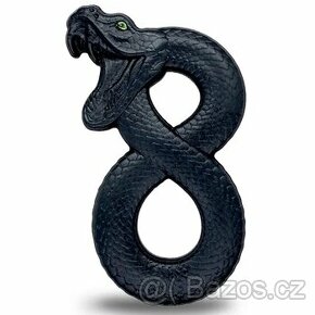 investičné strieborne mince - Black mamba 2oz - 1