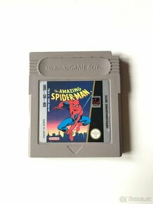 Prodám originál gameboy hru the amazing spiderman 1990