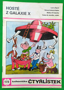 ČTYŘLÍSTEK č. 173/1990 HOSTÉ Z GALAXIE X hledaný