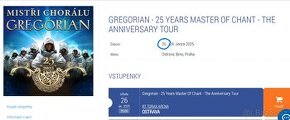 KONCERT Gregorian - 25 Years Master of Chant