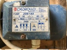 elektromotor z čerpadla Pedrollo 1SW/1AX 220/380 V