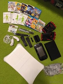 Nintendo Wii U Hdmi, s balance boardem, ovladače, balík her