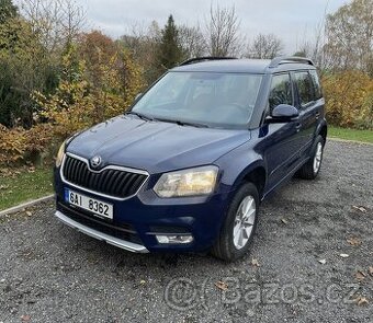 Škoda Yeti 2.0 TDI 4x4. Rv 2017. 1maj ČR.