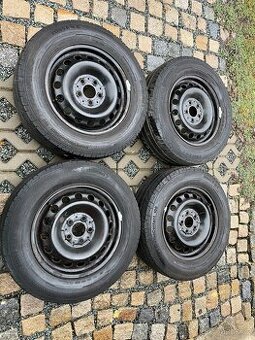 4x disky Vito/Viano 5x112 R16, C letní pneu 80%