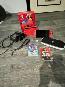 Nintendo Switch (OLED model) Mario Red Edition