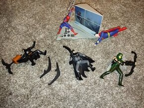 Figurky superhrdinů, Batman, Superman, Spiderman