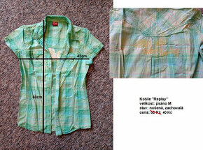 Dámské oblečení (trička,tílka,topy,košile) a pyžama - sleva - 1