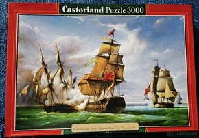 castorland puzzle 3000 lodě