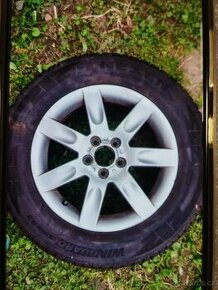 Alu 15" se zánovními pneu 195/65r15