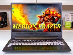 Herní notebook ERAZER | GTX 1660Ti 6GB | 16GB RAM - 1