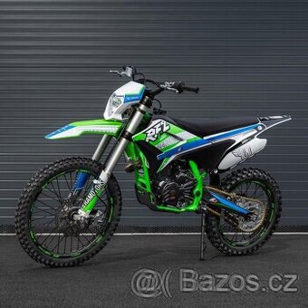 Pitbike Thunder 250ccm, kola 21/18, zelena