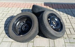 Ráfky 15x6J / ET38 + jete zimní na dojetí 185/60R15 - 1