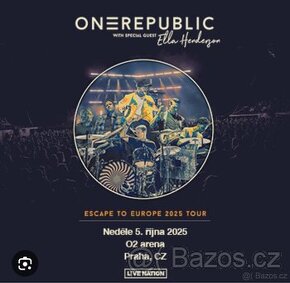 ONEREPUBLIC - Escape to Europe tour 2025