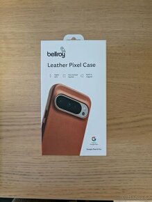 Bellroy Kožený kryt na Pixel 9 Pro - Terracotta