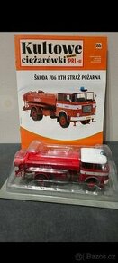 Škoda 706 RTH Hasičská cisterna Prémiový model 1:43