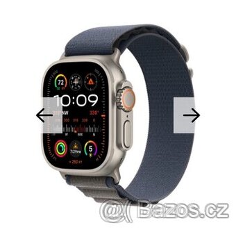 Apple Watch 49/45/44/42mm modrý Alpský tah vel. M