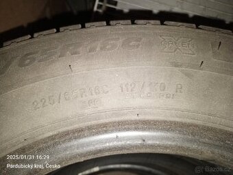 Prodám pneumatiky 225/65r16c