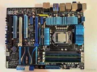 ASUS P8P67 Deluxe + Intel Core i7-2600K + Patriot 8GB DDR3